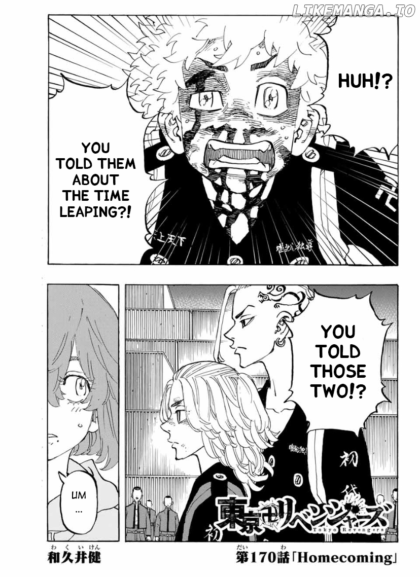 Tokyo Revengers, Chapter 170 image 01